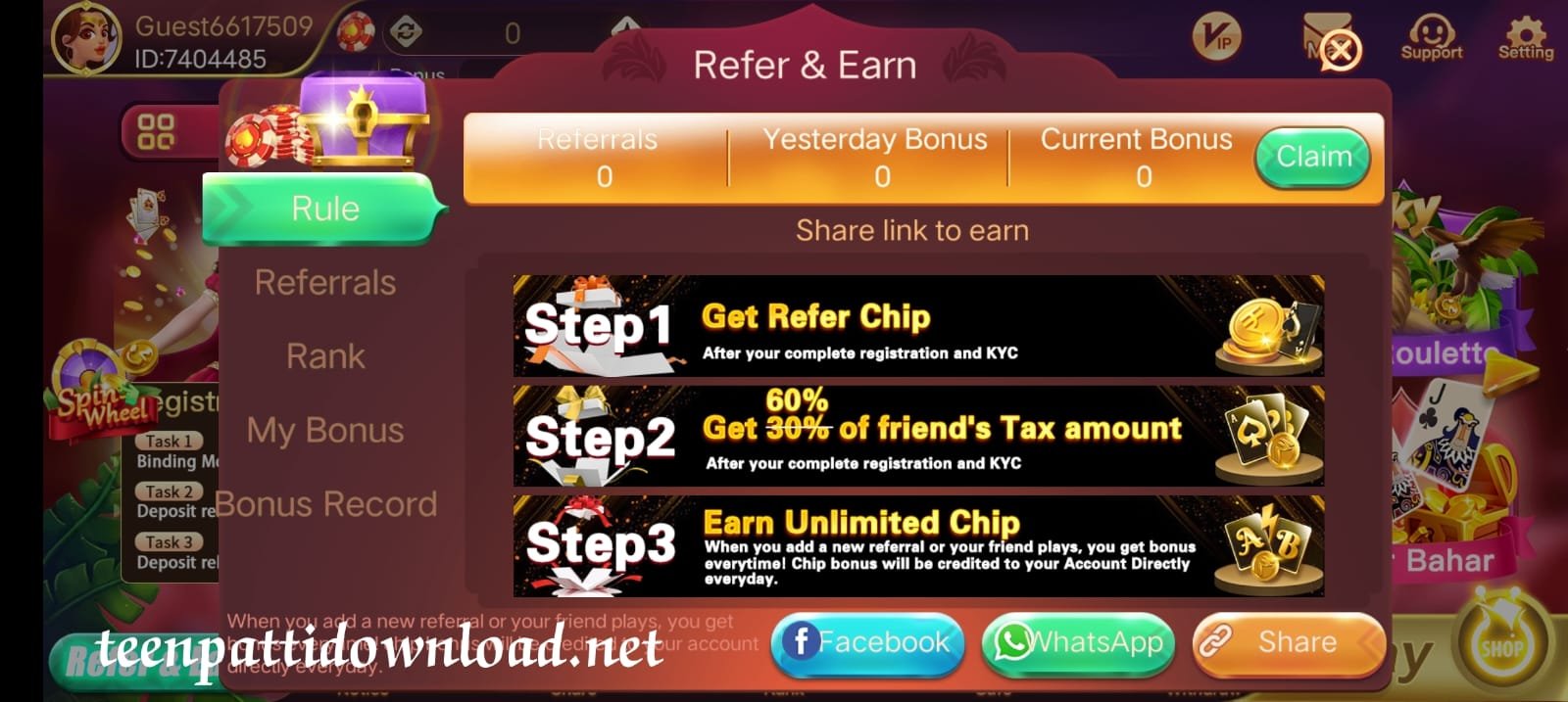 Refer & Earn