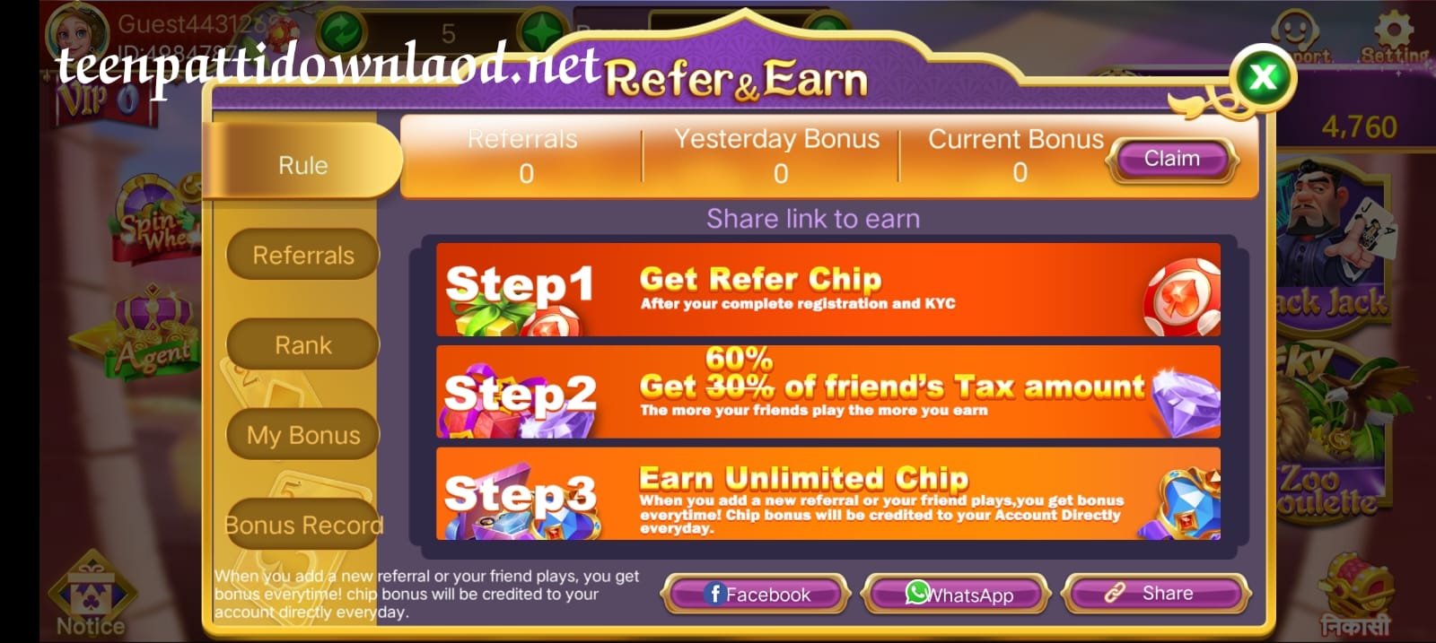 Refer And Earn