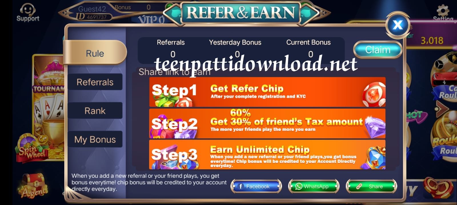 Refer And Earn