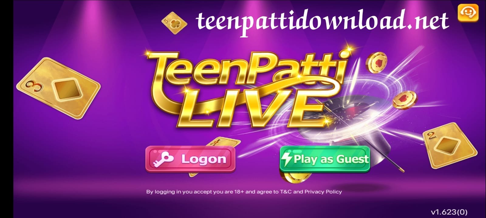 Login Process In Teen Patti Live App