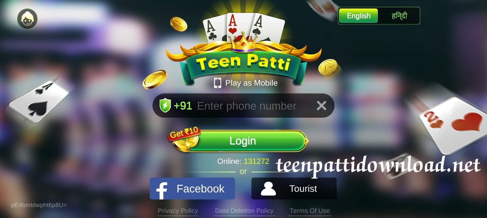 Create An Account In Teen Patti Galaxy Application